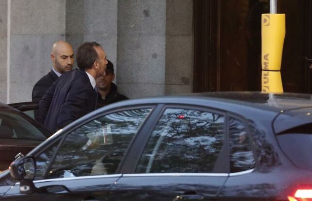 Manuel Marchena, a su llegada al Tribunal Supremo. EFE